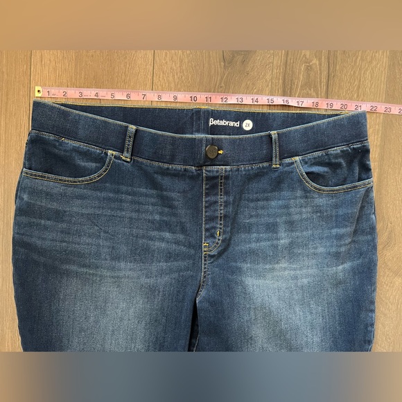 BetaBrand 4 Pocket Pull On Jeans Size 2x - Picture 6 of 9